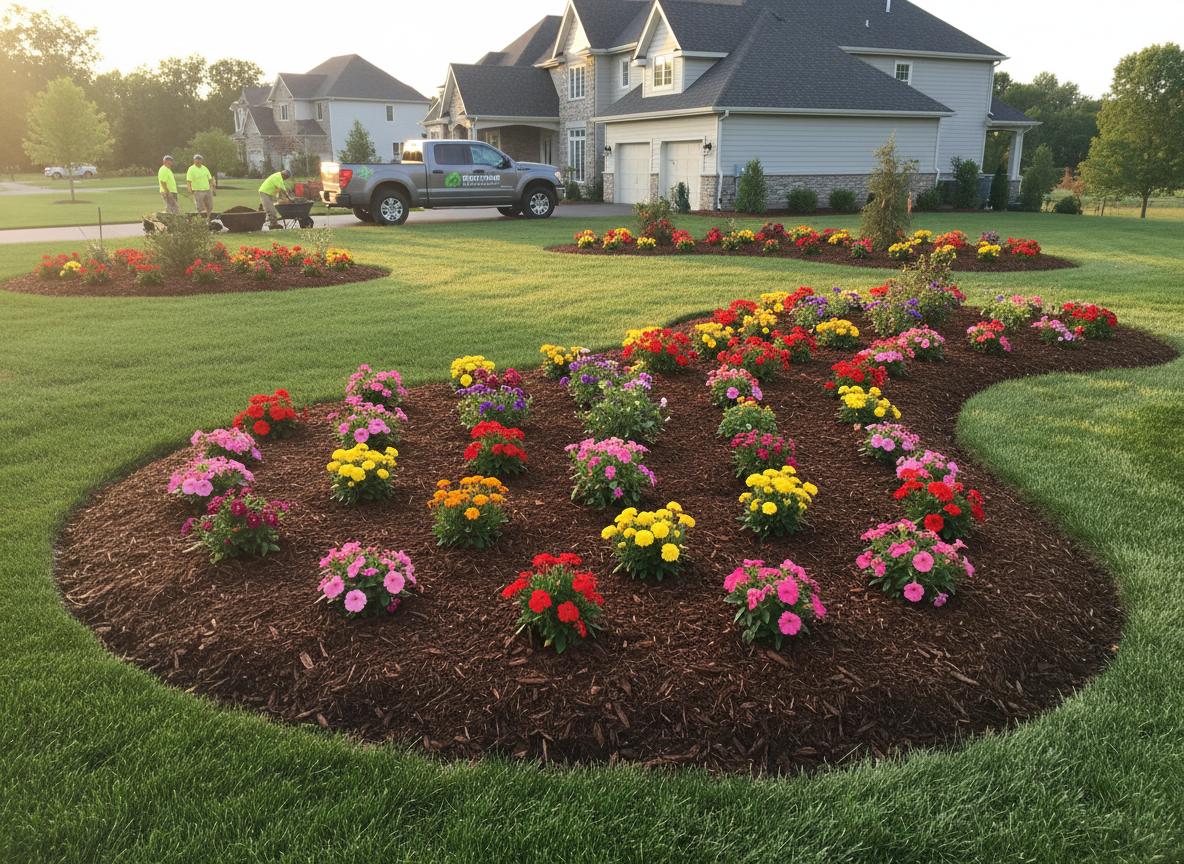 Professional mulching service